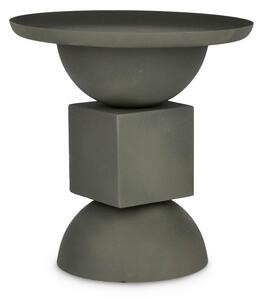 ALKA zelený konferenčný stolík D40.5cm