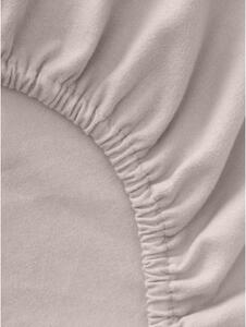 Flanelová elastická plachta na kontinentálnu posteľ Biba