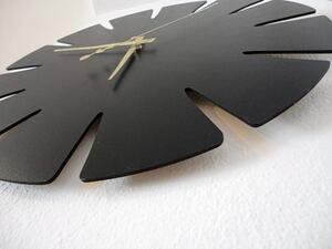 STYLESA Drevené hodiny na stenu z MDF SPECTRA HDFK0011 čierne