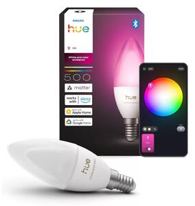 LED RGBW stmievateľná žiarovka Philips Hue WACA B39 E14/3,7W/230V 1000-20000K