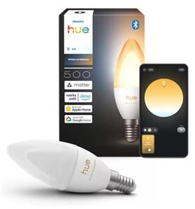 Stmievateľná LED žiarovka Philips Hue White Ambiance B39 E14/3,7W/230V 1000-20000K