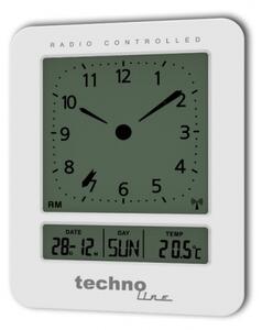 TechnoLine Budík s analógovým LCD displejom a teplomerom WT 745W