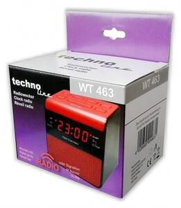 TechnoLine Digitálny budík s FM rádioprijímačom WT 463R