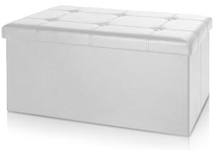Úložný box biely - 80 x 40 x 40 cm