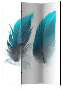 Artgeist Paraván - Blue Feathers [Room Dividers]