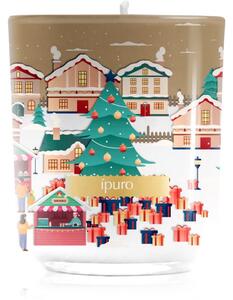 Ípuro Christmas Town Glamour Night vonná sviečka s vekom 270 g