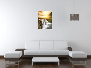 Gario Obraz na plátne Islandská krajina Veľkosť: 20 x 30 cm
