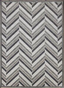BE Koberec Lagos 1088 BEIGE – béžový sivý čierny obdĺžnikový Rozmer: 60x100 cm