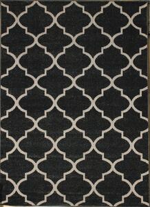 BE Koberec Lagos 1052 DARK GREY – sivý obdĺžnikový Rozmer: 140x190 cm