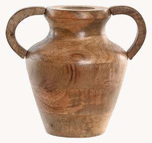 Váza z mangového dreva Bree, V 18 cm