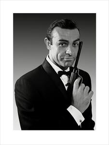 Umelecká tlač James Bond 007 - Connery, (60 x 80 cm)