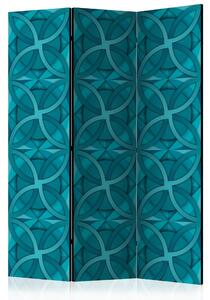 Artgeist Paraván - Geometric Turquoise [Room Dividers]