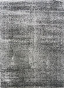 BE Koberec Microsofty 8301 DARK GREY – sivý obdĺžnikový Rozmer: 80x150 cm