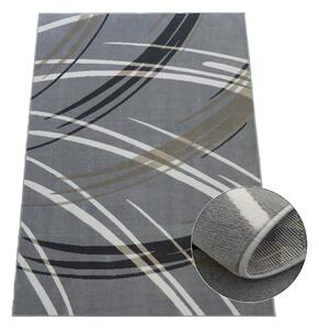 BE Koberec Lotus 9304 GREY – sivý obdĺžnikový Rozmer: 50x80 cm