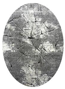 BE Koberec Miami 129 GREY – sivý oválny Rozmer: 140x190 cm