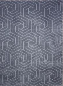 BE Koberec Kolekcia Zen Garden 2401 GREY – sivý obdĺžnikový Rozmer: 60x100 cm
