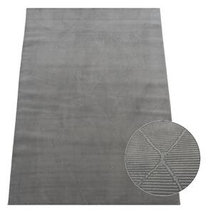 BE Koberec Zurich 1903 GREY – sivý obdĺžnikový Rozmer: 60x100 cm