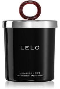 Lelo Flickering Touch Massage Candle masážna sviečka Vanilla & Creme de Cacao 150 g