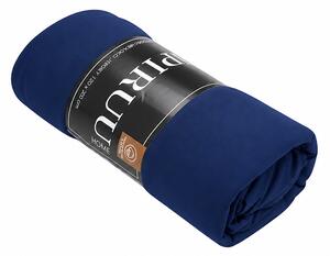 Jersey prestieradlo EVA 200x220 cm KRÁĽOVSKÁ MODR