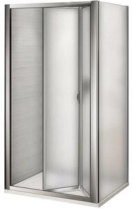 WRITE COMBI 80x90 Grape Sprchovací kút so zalamovacími dverami