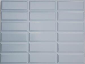 Obkladové panely 3D OS28-K05, cena za kus, rozmer 440 x 580 mm, obklad sivý, IMPOL TRADE