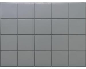Obkladové panely 3D OS21-K05-F01, cena za kus, rozmer 440 x 580 mm, obklad malý sivý, IMPOL TRADE