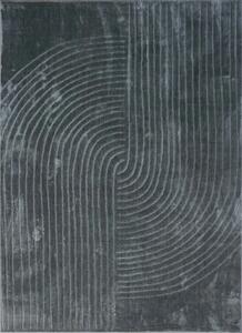 BE Koberec Kolekcia Zen Garden 2403 DARK GREY – sivý obdĺžnikový Rozmer: 60x100 cm
