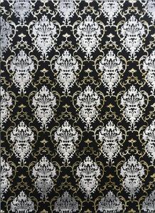 BE Koberec Elite 23282 BLACK GOLD – čierny obdĺžnikový Rozmer: 60x100 cm