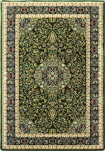 BE Koberec Anatolia 5858 GREEN – zelený obdĺžnikový Rozmer: 70x100 cm