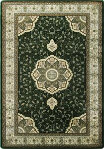 BE Koberec Anatolia 5328 GREEN – zelený obdĺžnikový Rozmer: 70x100 cm