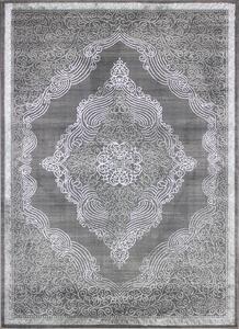 BE Koberec Elite 3935 GREY – sivý obdĺžnikový Rozmer: 60x100 cm