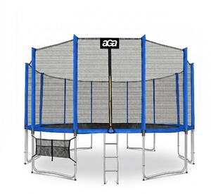 Trampolína Aga SPORT PRO 500 cm Blue + ochranná sieť