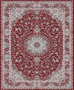 BE Koberec Jasmin 9871 RED – červený obdĺžnikový Rozmer: 80x150 cm