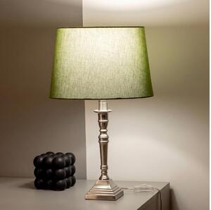 BRILAGI - Stolová lampa CERIA 1xE27/60W/230V pr. 30 cm strieborná/zelená