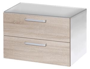 Kúpeľňová skrinka pod umývadlo Naturel Vario Dekor 69x45 cm dub bardolino VARIODESK75ZBIDB