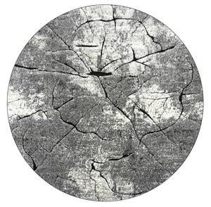 BE Koberec Miami 129 GREY Koło – sivý okrúhly Rozmer: 100 cm