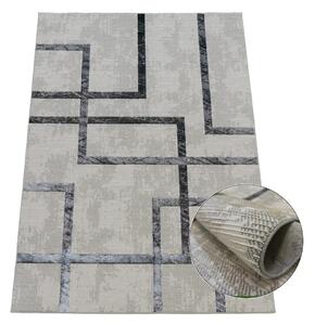 BE Koberec Esprit 3609 GREY – sivý obdĺžnikový Rozmer: 60x100 cm