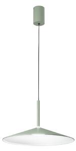 Luce Ambiente Design LED závesné svietidlo Khan, zelená, Ø 48 cm, kov,, Zelená, Obývacia izba / jedáleň, kov, Moderný, Závesné svietidlo