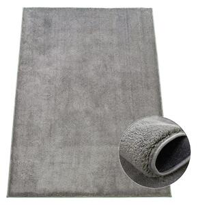 BE Koberec Oslo OSLO 7000 GREY – sivý obdĺžnikový Rozmer: 60x100 cm