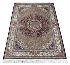 BE Koberec Anatolia Silk 32510 RED – červený obdĺžnikový Rozmer: 80x150 cm