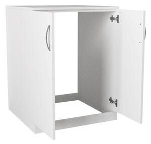 Kalune Design Kúpeľňová skrinka na práčku Benito biela