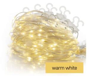 EMOS LED vianočná reťaz - záclona Dropi s programami 1,7 m x 1,5 m teplá biela