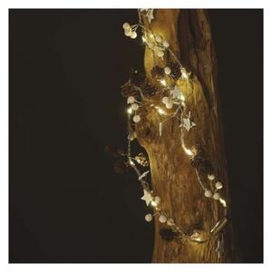 EMOS LED vianočná girlanda Cone 1,7 m teplá biela