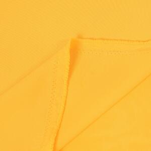 Goldea dekoračná jednofarebná látka rongo - žltá 150 cm