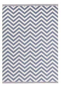 NORTHRUGS - Hanse Home koberce Kusový koberec Twin Supreme 103435 Palma blue creme – na von aj na doma - 120x170 cm
