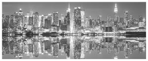 Gario Obraz na plátne Nočný Manhattan Veľkosť: 30 x 20 cm