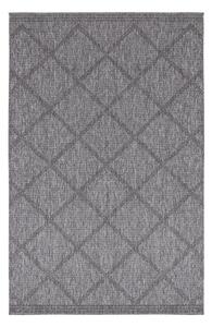 NORTHRUGS - Hanse Home koberce Kusový koberec Twin Supreme 103757 Black / Anthracite – na von aj na doma - 160x230 cm