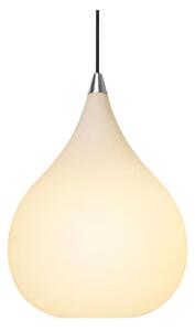 Halo Design 407931 - Luster na lankách DROPS 1xE27/40W/230V pr. 30 cm biela/matný chróm