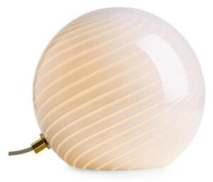 Halo Design 748785 - Stolová lampa CANDY 1xE14/25W/230V priemer 20 cm krémová