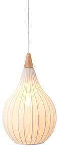 Halo Design 746262 - Luster na lane DROPS 1xE27/40W/230V, priemer 30 cm, biela/dub